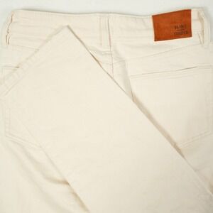 Flint and Tinder Straight Fit‎ Cream Cotton Spandex Mens Jeans 28x32